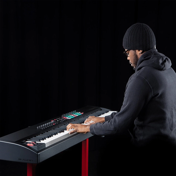 MIDI Keyboard M-Audio Hammer 88 Pro Black - img.2