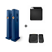 - img.0 Kit KEF LS60 Wireless Royal Blue + Kube 8B Subwoofer + KW1 Kit - img.0