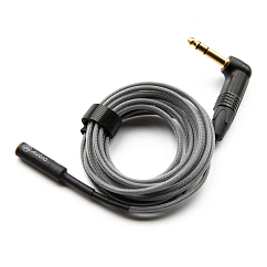 Cable 64 Audio Hi-Res Headphone Extension Cable black 3.5mm - 6.3mm 3m