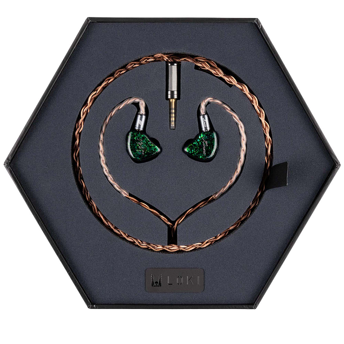 In-ear headphones Kinera Imperial Loki Emerald - img.7