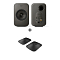 KEF LSX II LT Graphite Grey + KEF P1 Desk Pad Black