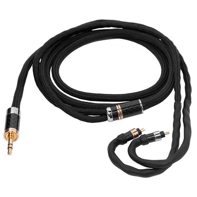 Cable HeadMade IEM Premium 2-pin - 3.5mm Black 1.2m - img.0