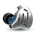 - img.3 In-ear headphones KZ ZAX with Mic Silver - img.3