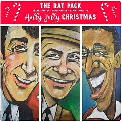 Vinyl Record The Rat Pack - Holly Jolly Christmas (Limited Edition Silver Vinyl) LP