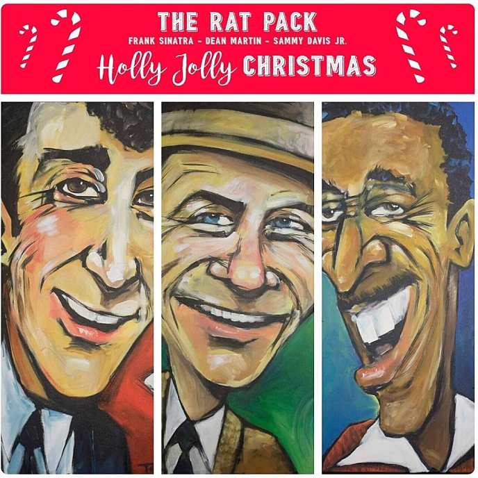 Vinyl Record The Rat Pack - Holly Jolly Christmas (Limited Edition Silver Vinyl) LP - img.0