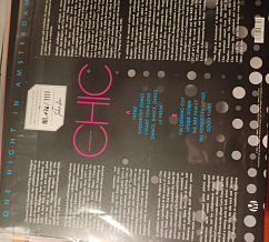 Vinyl Record Nile Rodgers And Chic – One Night In Amsterdam - Blue/Pink - LP
