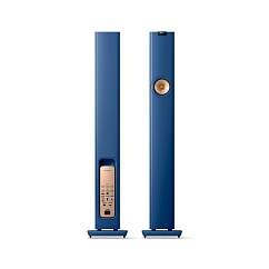 Kit KEF LS60 Wireless Royal Blue + Kube 12B Subwoofer + KW1 Kit