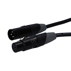 Cable ENOVA EC-A1-XLFM-15 Black XLR(f) - XLR(m) 15m