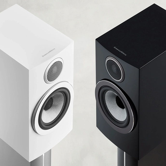 Bookshelf speakers Bowers & Wilkins 707 S3 Satin White - img.10