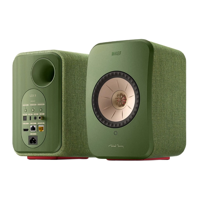 Bookshelf speakers KEF LSX II Olive Green - img.2