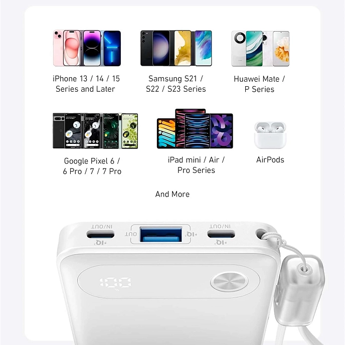 Portable battery Anker Power Bank PowerCore 10000mAh 22.5W Black - img.2