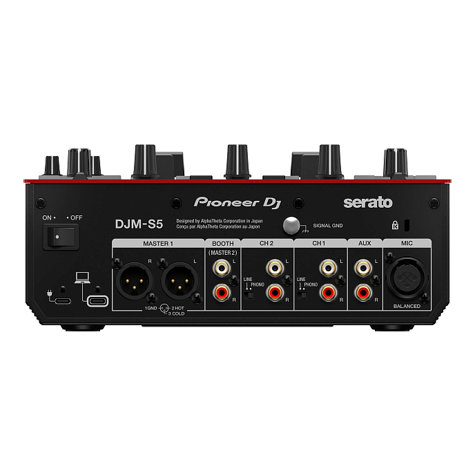 Mixing console Pioneer DJM-S5 Black Red - img.4