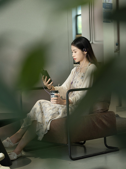 In-ear headphones Queen Of Audio Adonis New Purple - img.9