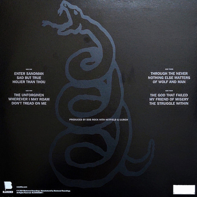 Vinyl Record Metallica – Metallica (Remastered) - 2LP - img.2