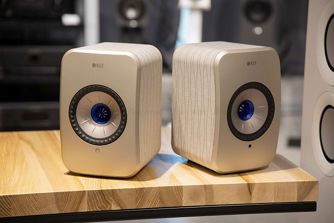 Kit KEF LSX II Soundwave + KEF S1 Floor Stand Crimson Red - img.5
