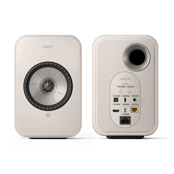 Bookshelf speakers KEF LSX II LT Stone White - img.4