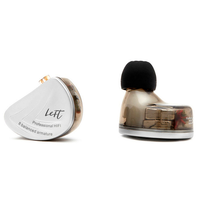 In-ear headphones KZ AS16 with Mic Black - img.4