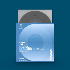 Vinyl Record inner sleeves HumminGuru 12" Anti-Static Inner Record Sleeves (50 pack)