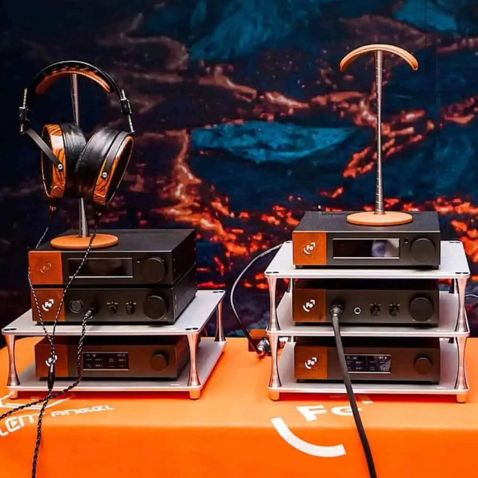 Headphone stand ddHiFi HS550 HiFi Rack Silver (2cm + 15cm + 16cm) - img.7