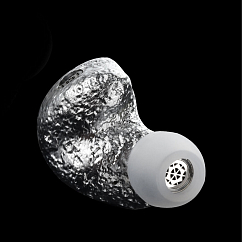 In-ear headphones EarAcoustic SPA Limited Edition Silver Snake Collectors Version Silver
