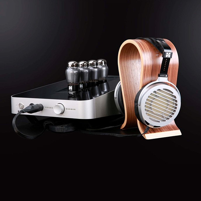 Headphone Amplifier HIFIMAN Shangri-La Jr Amplifier Silver Black - img.4