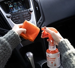 Cleaning tool Whoosh SCREEN SHINE PRO Refillable Orange