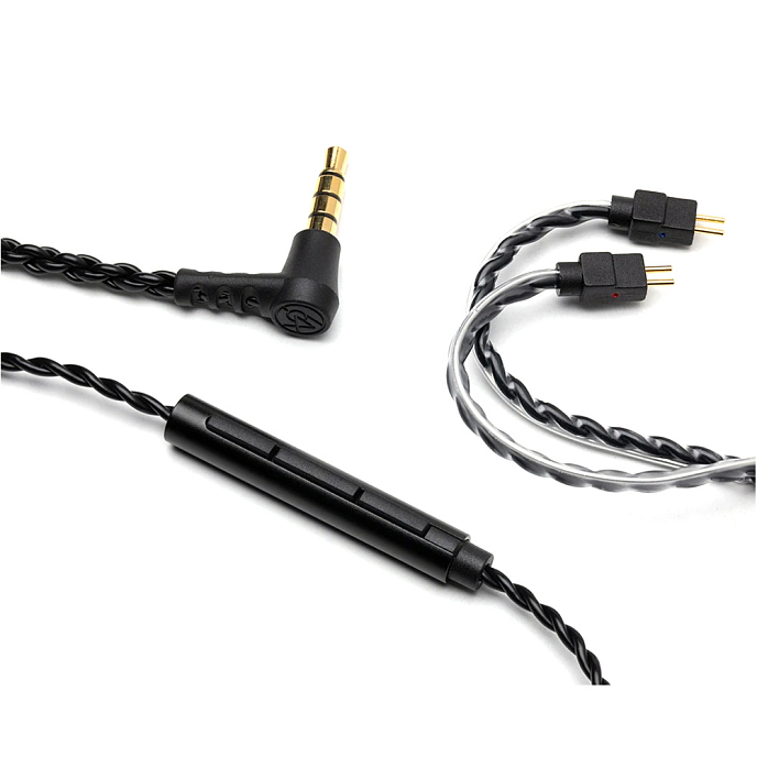 Cable 64 Audio Cable Black With Mic 2-Pin 3.5mm - img.1