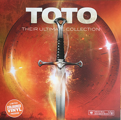 Vinyl Record Toto – Their Ultimate Collection - Red With Black Smoke - LP