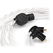 Cable 64 Audio Premium 8-Braid Cable Non-Recessed Silver 2.5mm - img.1