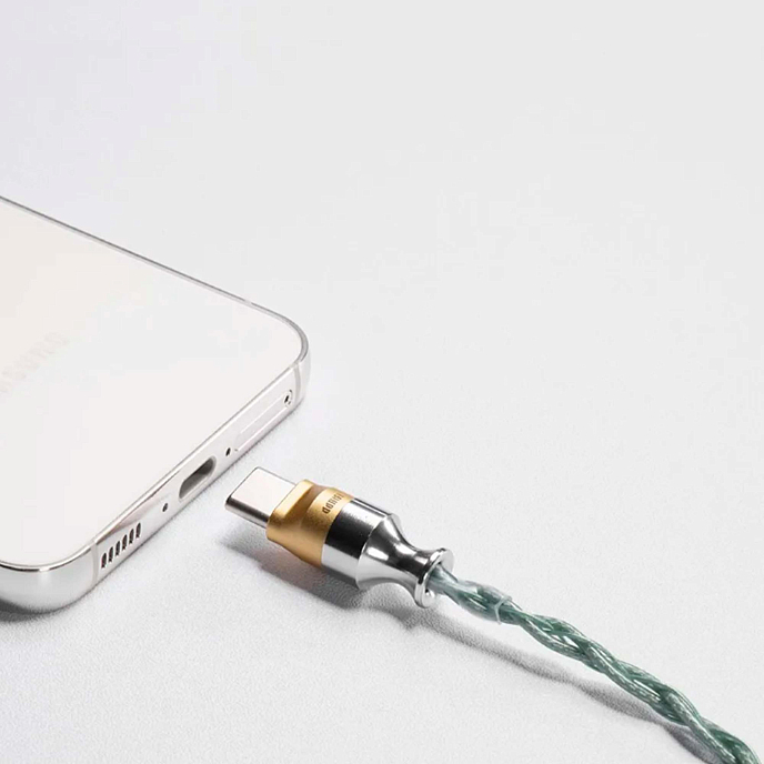 Cable ddHiFi M120B mmcx - usb-c green - img.2