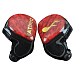 In-ear headphones FATfreq Scarlet Mini Universal Red - img.1