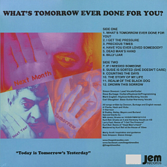 Vinyl Record The Gold Needles – What's Tomorrow Ever Done For You? (Yellow) LP