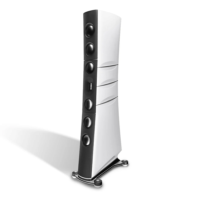 Floorstanding Speakers Borresen M6 White Piano Lacquer - img.7