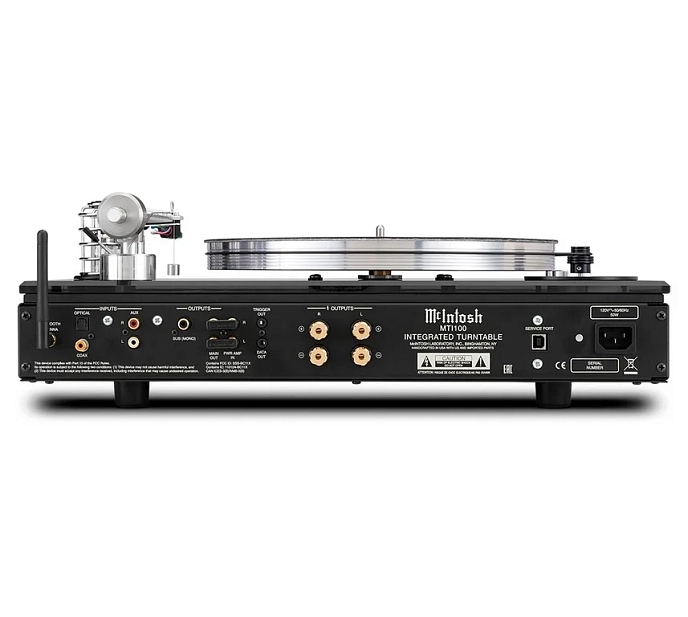 Turntable Mcintosh MTI100 Black - img.2