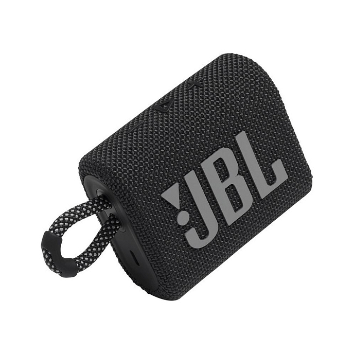 Portable speaker JBL Go 3 Black - img.4