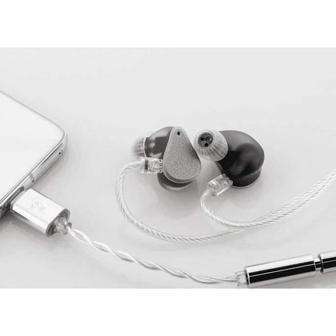 Headphone amplifier with DAC MoonDrop Click silver usb-c/3,5mm - img.2