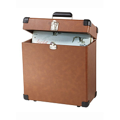 Vinyl Storage Box Crosley Platter-Pak Tan