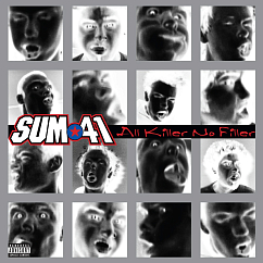 Vinyl Record Sum 41 - All Killer No Filler (25th Anniversary) (Iron Gray/Silver) - 2LP