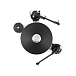 Turntable Transrotor MAX NERO Rega RB 330 Uccello Konstant Eins - img.3