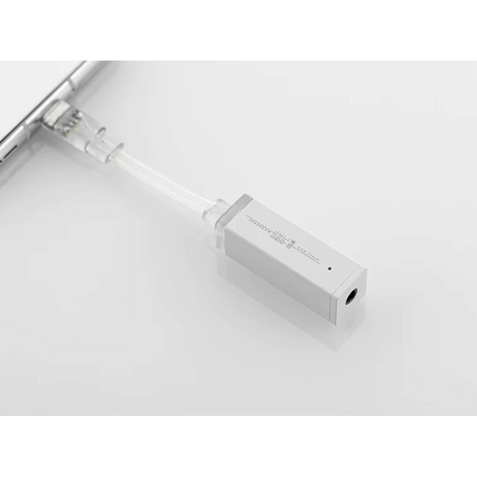 Headphone amplifier with DAC MoonDrop Dawn white usb-c/3,5mm - img.1