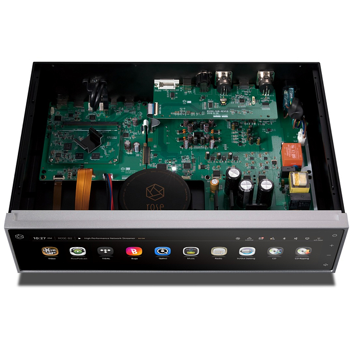 Network Audio Player Rose RS150B Black - img.4