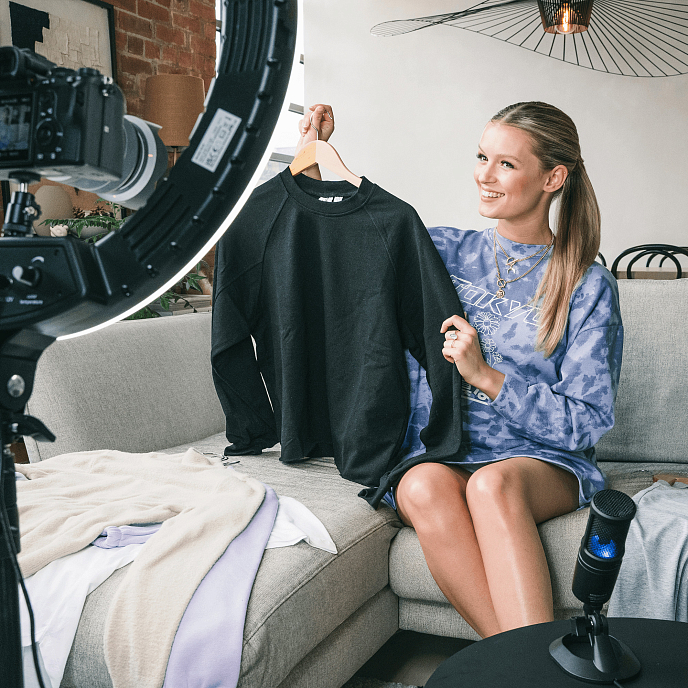 Microphone for streaming and gaming Audio-Technica AT2020 USB-X Black - img.12