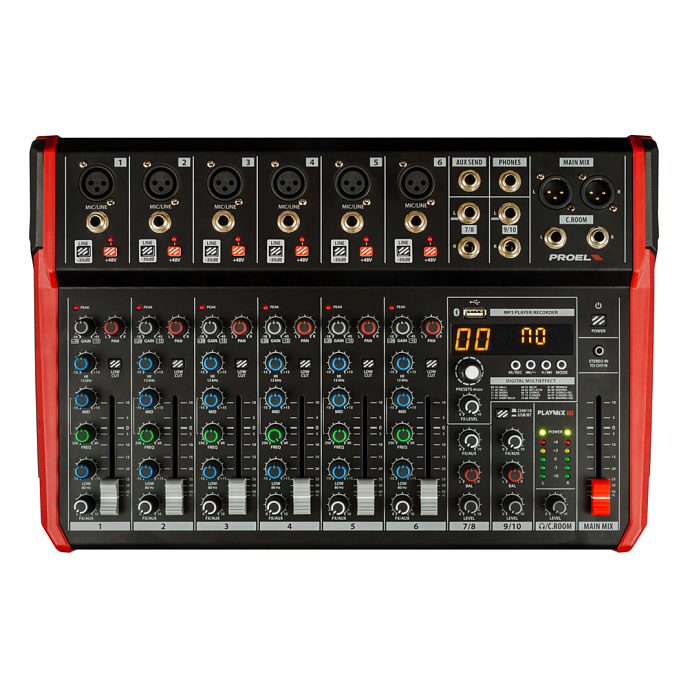 Mixing console Proel PlayMix10 Black - img.0