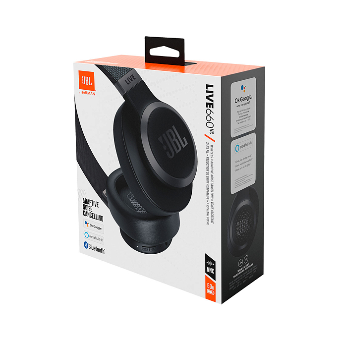 Wireless Headphones JBL Live 660NC Black - img.8