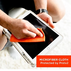 Cleaning tool Whoosh Screen Shine Go XL 100 mL with One 6x6 Cloth Orange