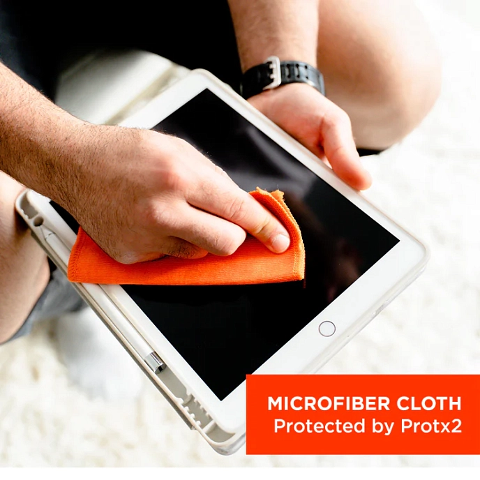 Cleaning tool Whoosh Screen Shine Go XL 100 mL with One 6x6 Cloth Orange - img.2
