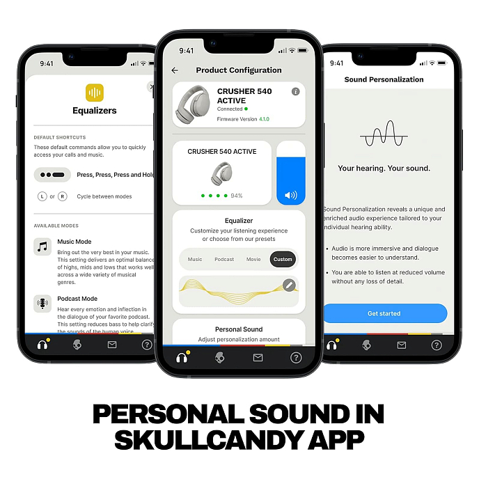 Wireless Headphones Skullcandy Crusher 540 Active Concrete - img.10