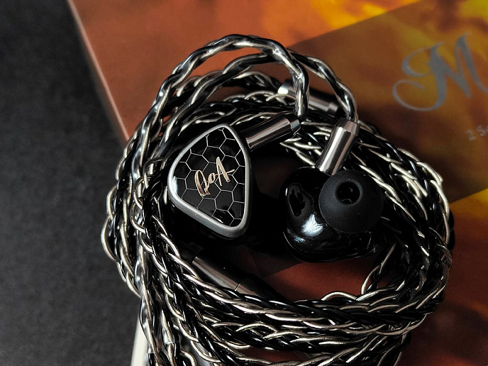 IEMs headphones Queen Of Audio Margarita Black - img.11
