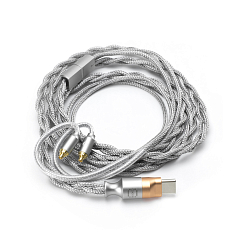 Cable ddHiFi M198C USB-C - MMCX Silver
