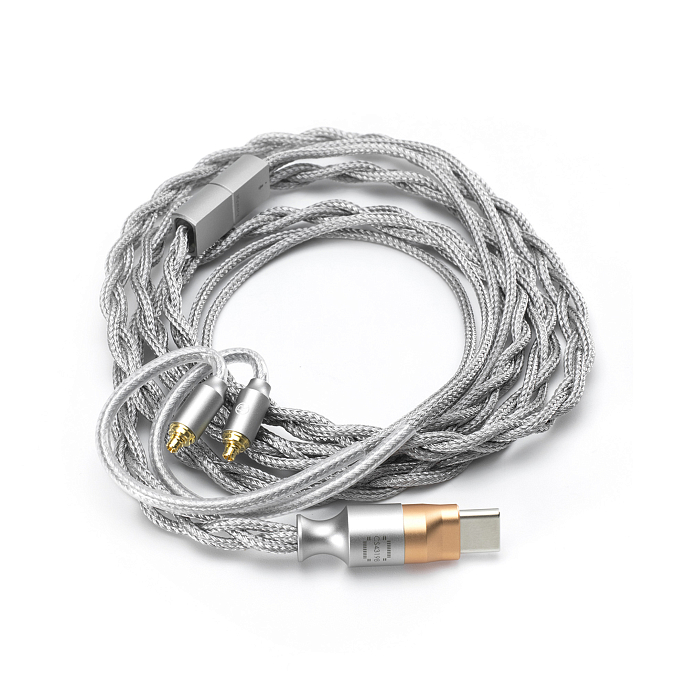 Cable ddHiFi M198C USB-C - MMCX Silver - img.0